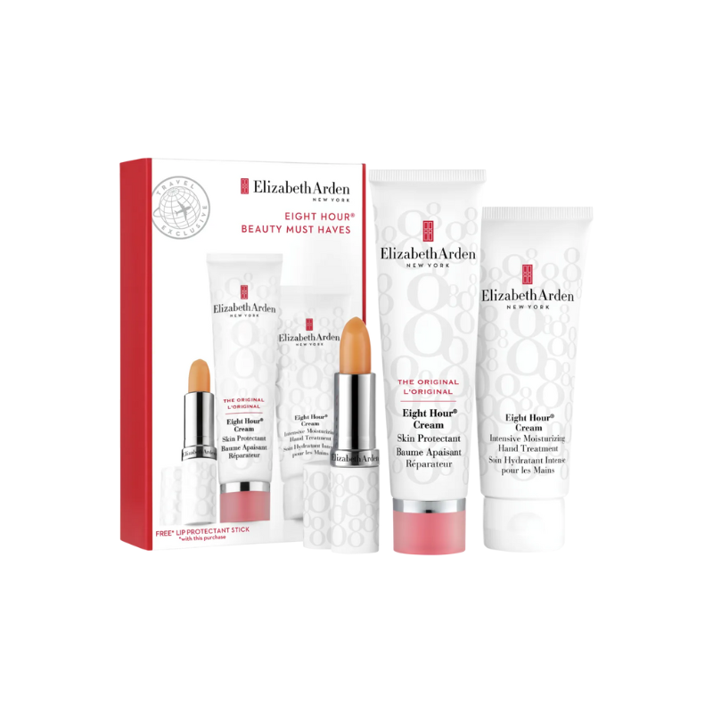 ARDEN SET: SKIN PROTECTANT 50ML + HAND CREAM 75ML + LIP PROTECTANT STICK 3.7G