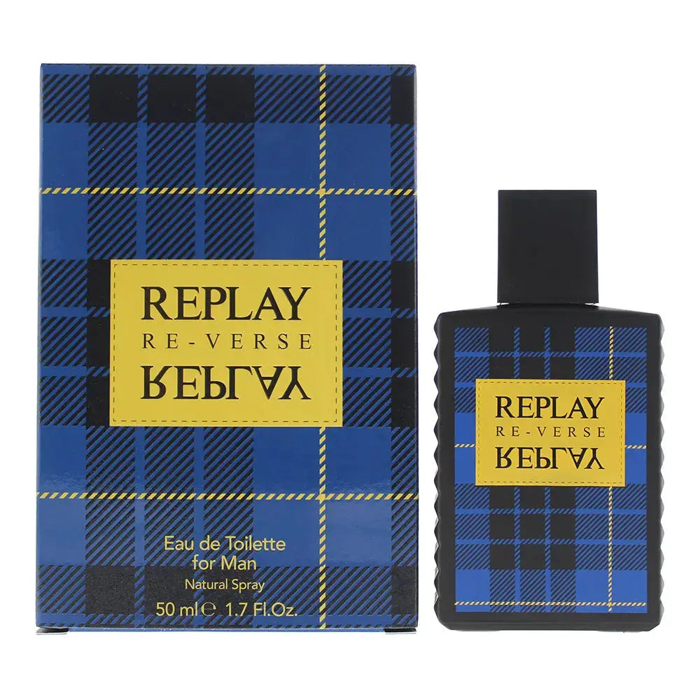 REPLAY SIGNATURE REVERSE FOR MAN EDT SPRAY 50ML