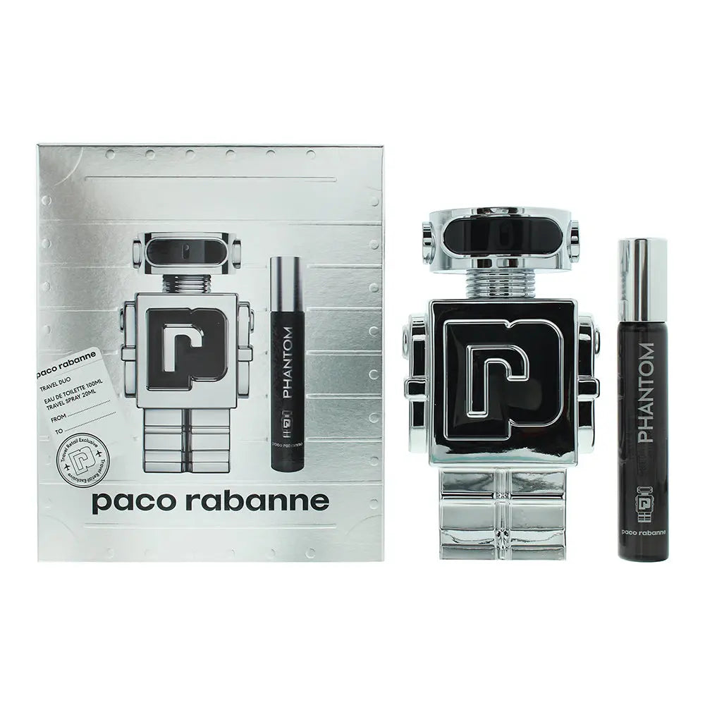 PACO PHANTOM SET: EDT SPRAY 100ML + 20ML