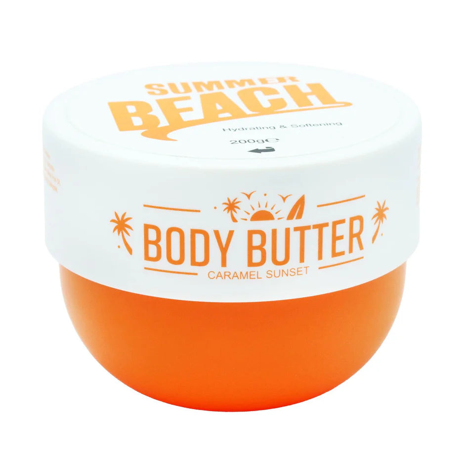 SUMMER BEACH 200G BODY BUTTER IN CARAMEL SUNSET