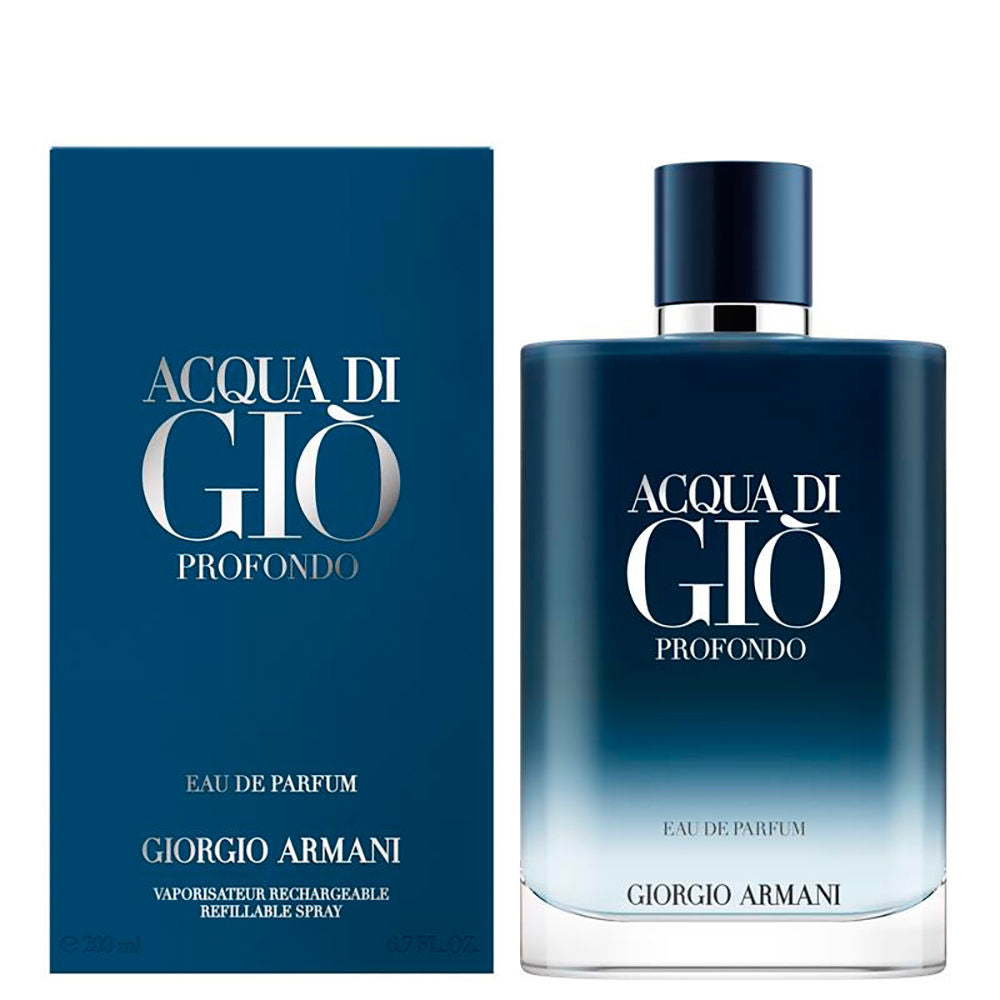 ARMANI ACQUA DI GIO POUR HOMME PROFONDO EDP REFILLABLE SPRAY 100ML