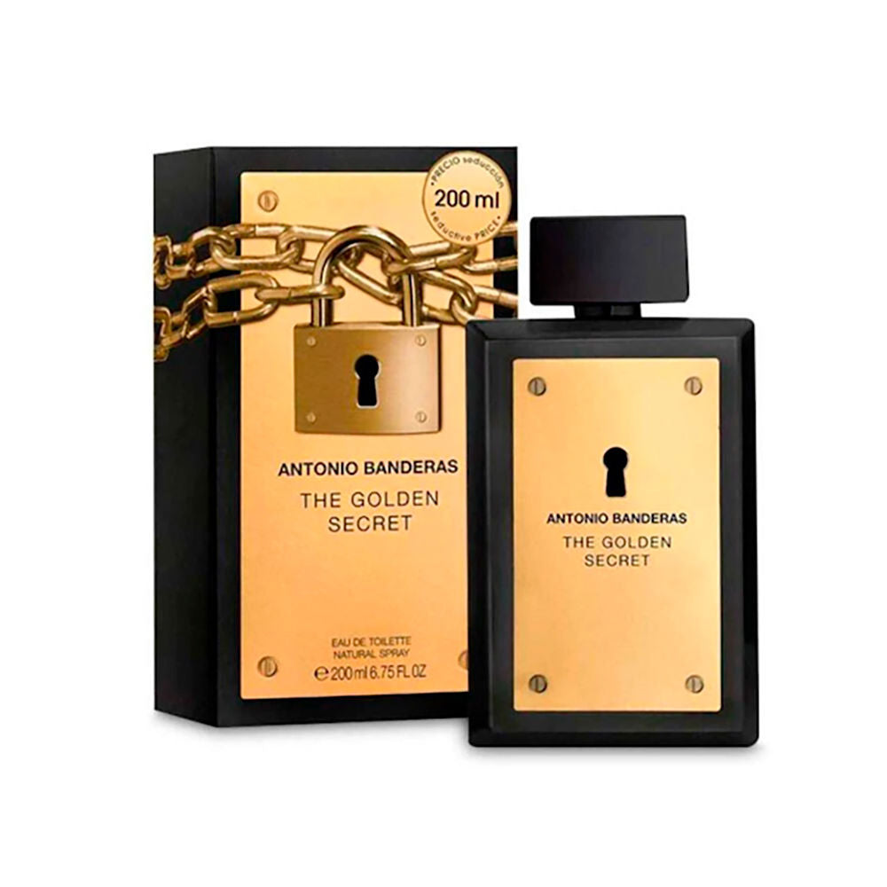 ANTONIO BANDERAS MENS THE GOLDEN SECRET EDT SPRAY 200ML