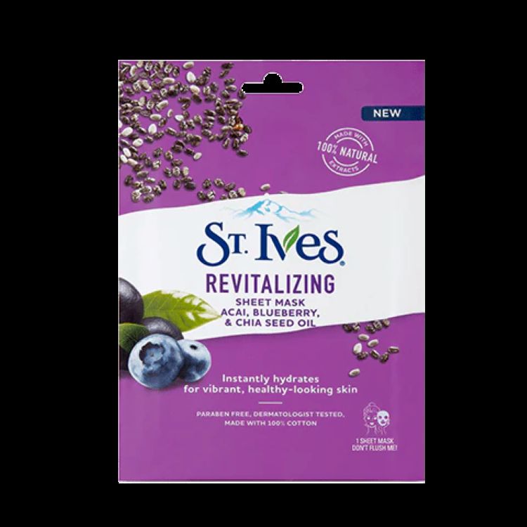 ST IVES SHEET MASK REVITALISING 23ML