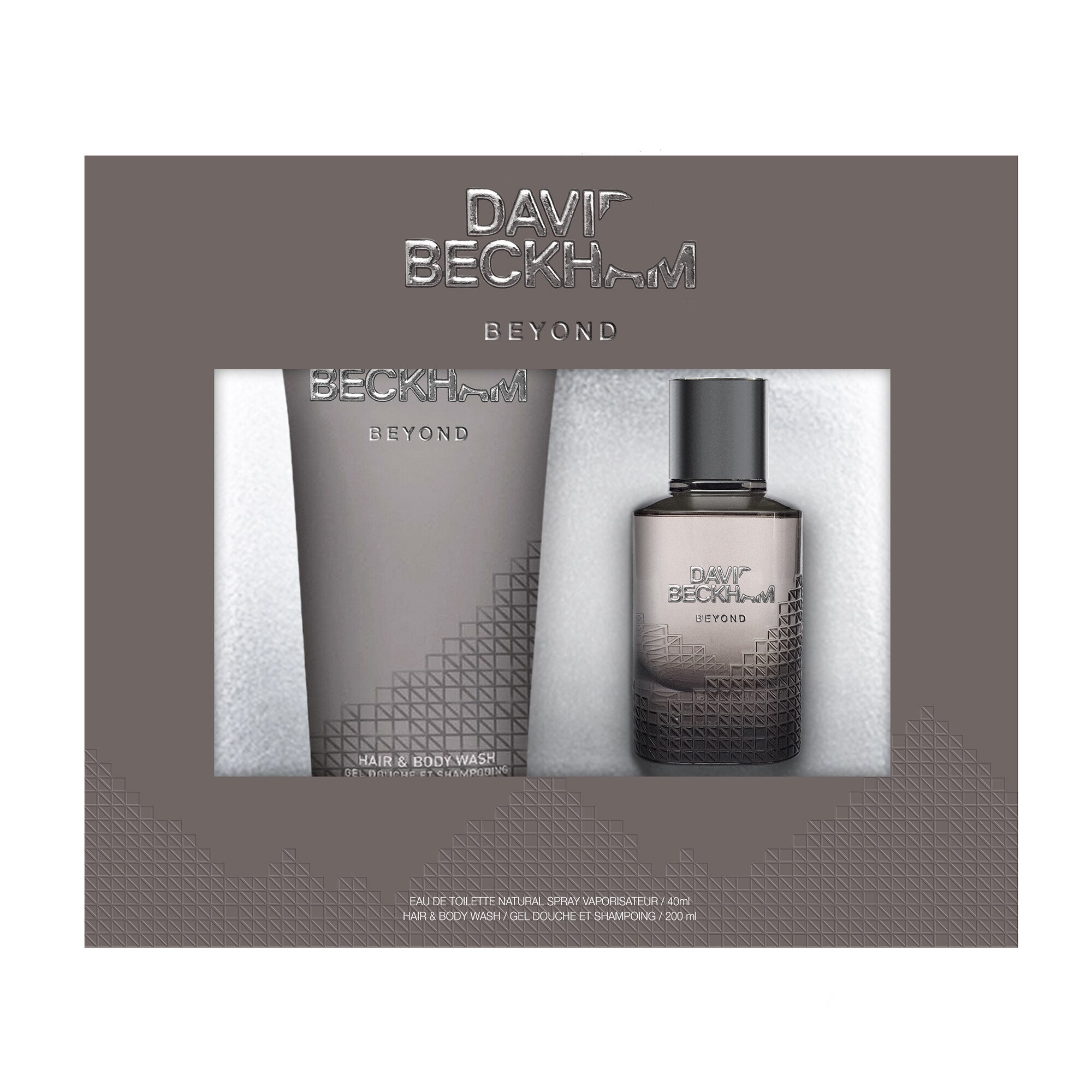 BEYOND EDT SPRAY 40ML & HAIR/ BODY WASH 200ML