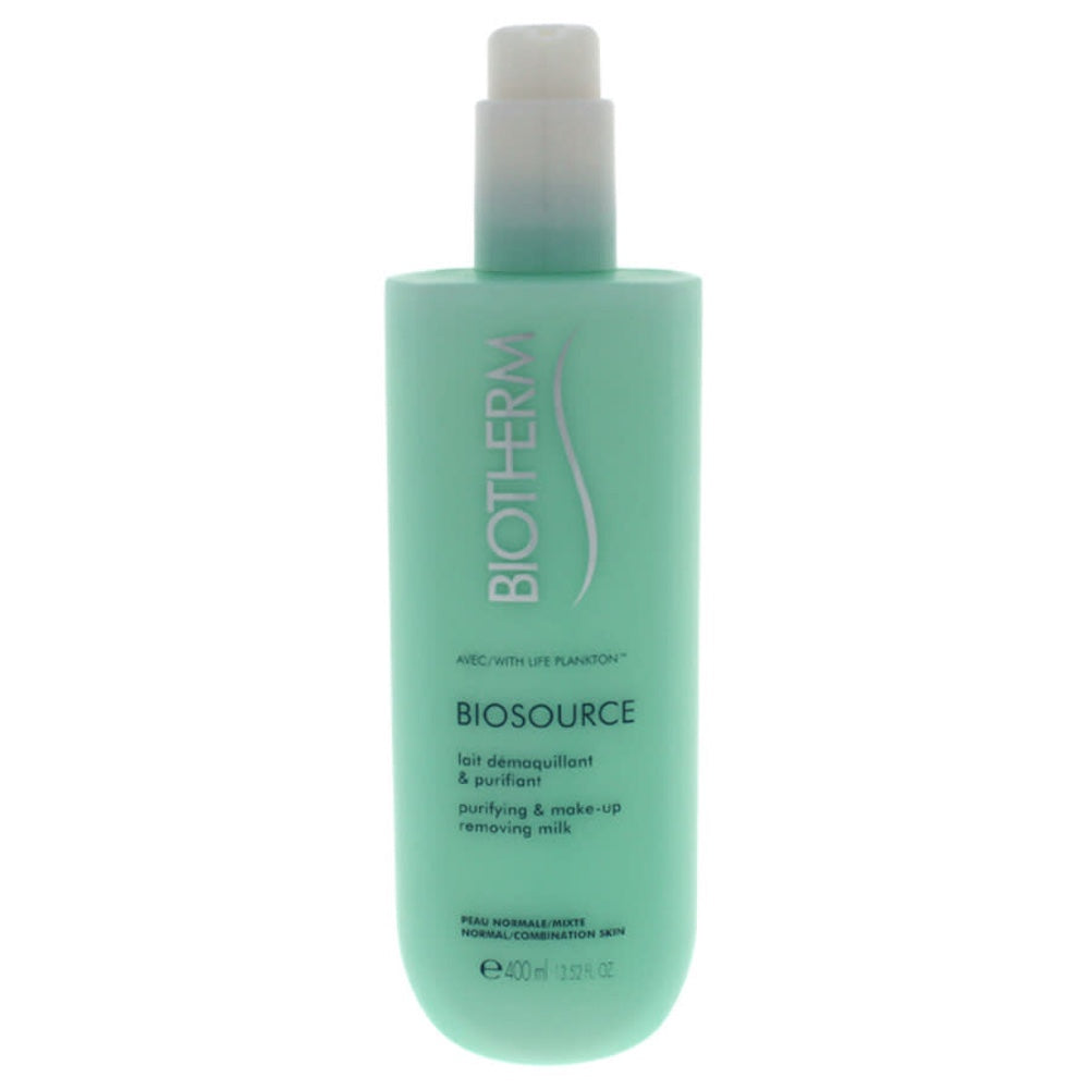 BIOTHERM BIOSOURCE PURIFYING + MAKE-UP REMOVING MILK 400ML