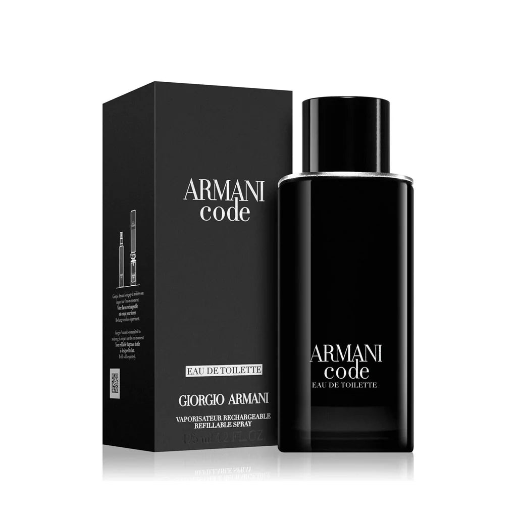 ARMANI CODE HOMME EDT SPRAY 125ML REFILLABLE