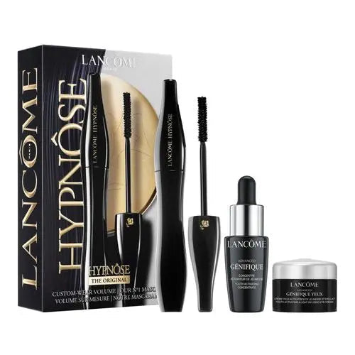 LANCOME HYPNOSE SET: MASCARA NO1 BLACK 6.2ML +  GENTIFIQUE SERUM 20ML + EYE CREAM 5ML