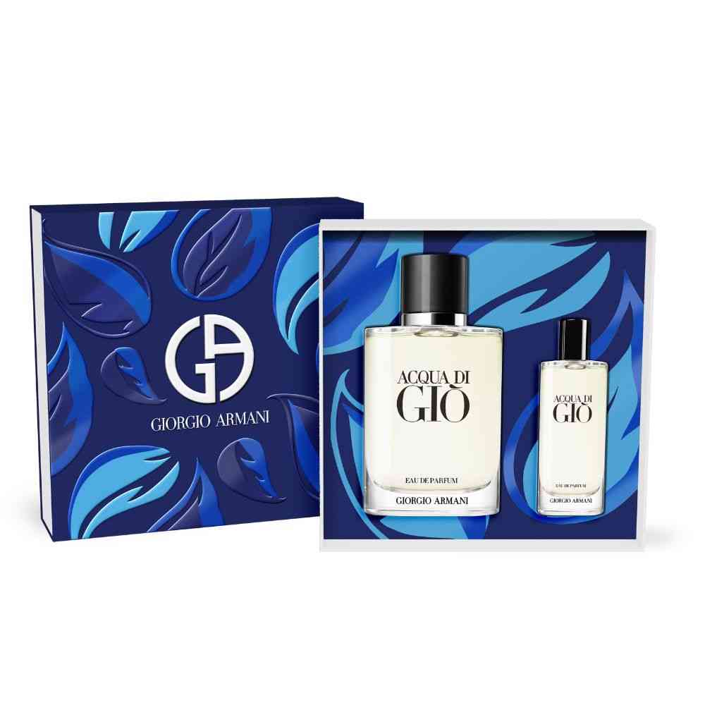 ARMANI ACQUA DI GIO HOMME SET: EDP SPRAY 100ML + EDP  SPRAY 15ML
