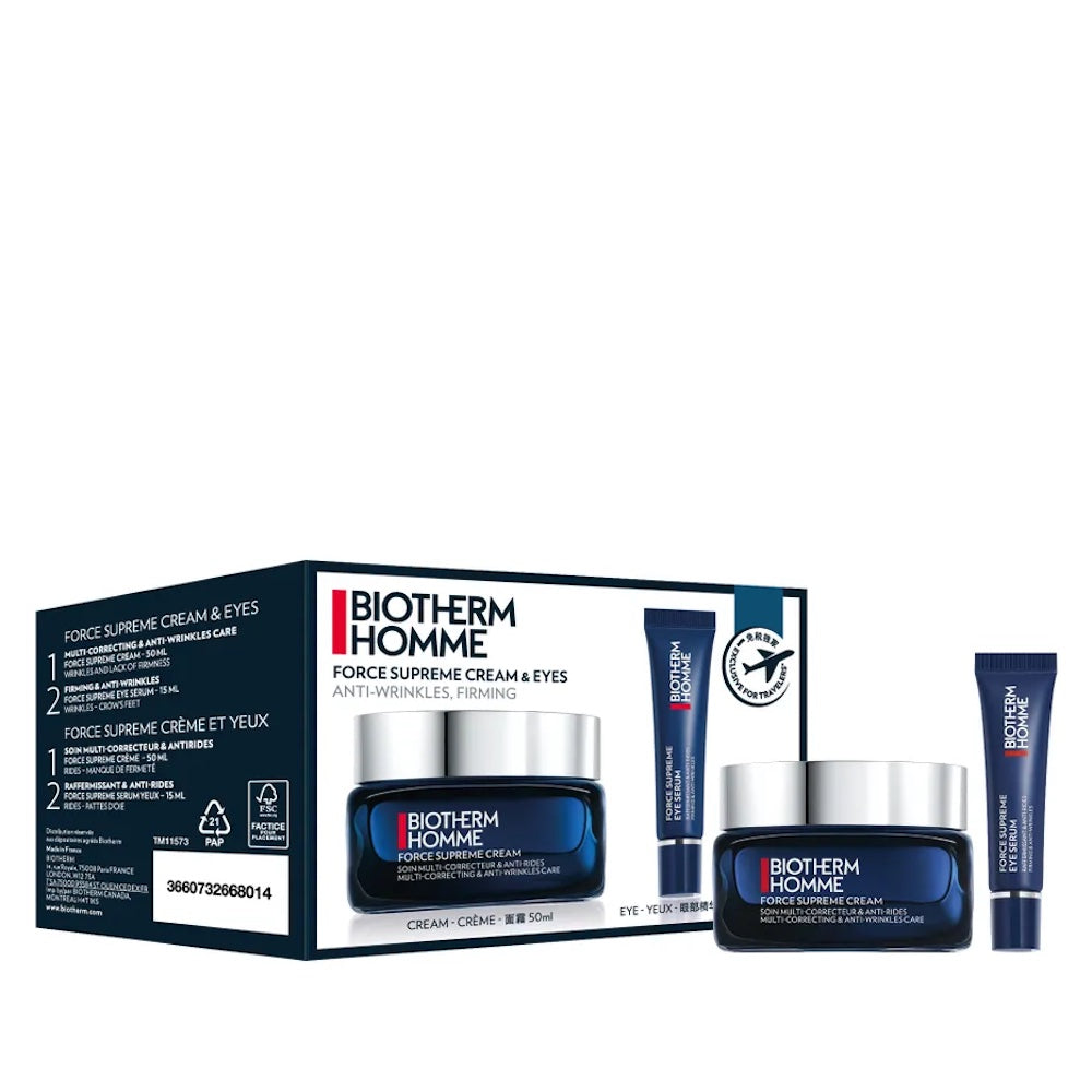 BIOTHERM SET: CREAM 50ML + EYE SERUM 15ML
