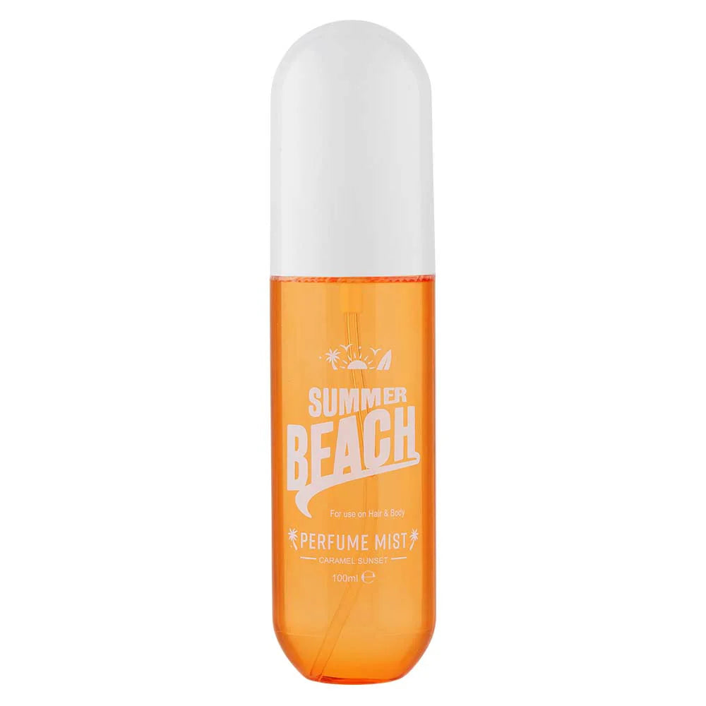 SUMMER BEACH 100ML PERFUME MIST IN CARAMEL SUNSET
