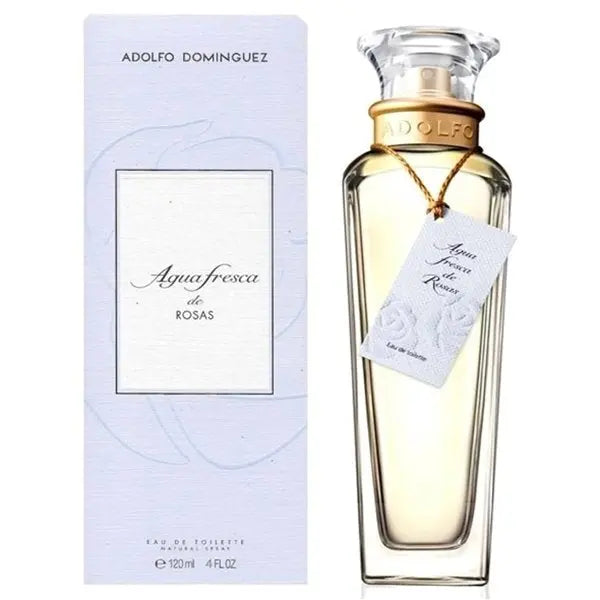 ADOLFO DOMINGUEZ AQUA FRESCA ROSAS EDT SPRAY 120ML