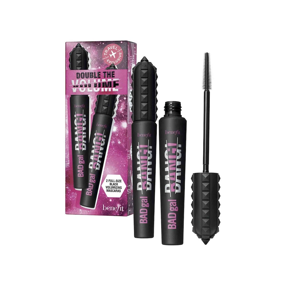 BENEFIT BADGAL BANG DOUBLE THE VOLUME MASCARA DUO SET: 2X8.5G