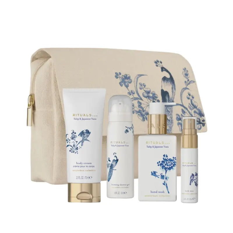 RITUALS AMSTERDAM SET: BODY MIST 20ML + HAND WASH 110ML  + SHOWER GEL 50ML + BODY CREAM 70ML