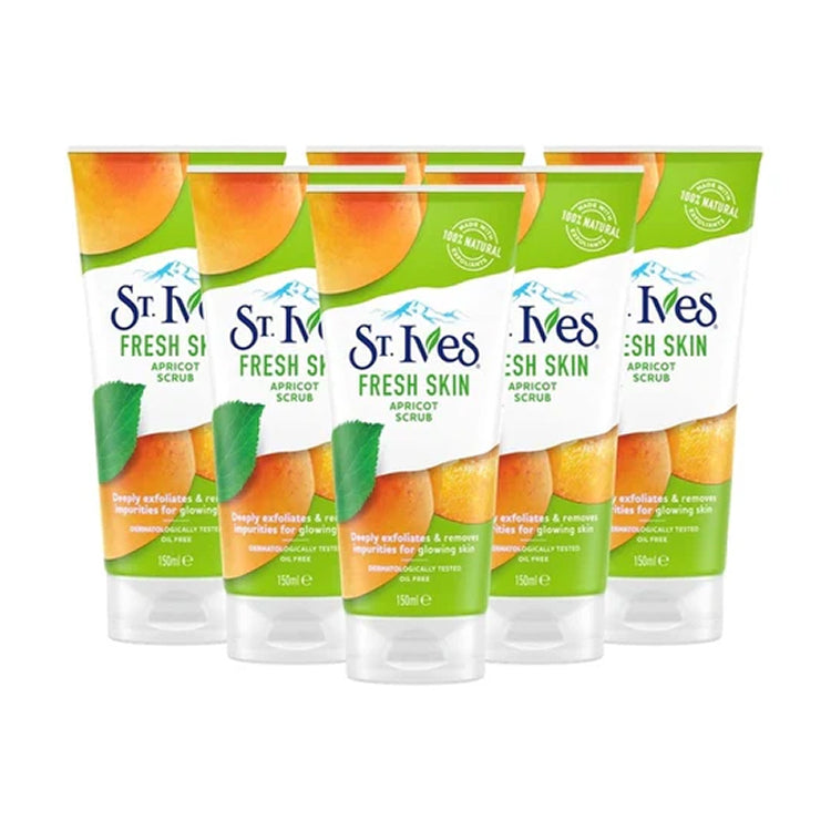FRESH SKIN APRICOT SCRUB 150ML x 6