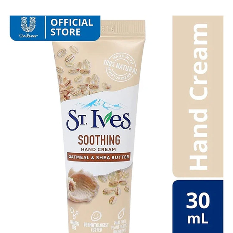 HAND CREAM SOOTHING OATMEAL & SHEA BUTTER 30ML