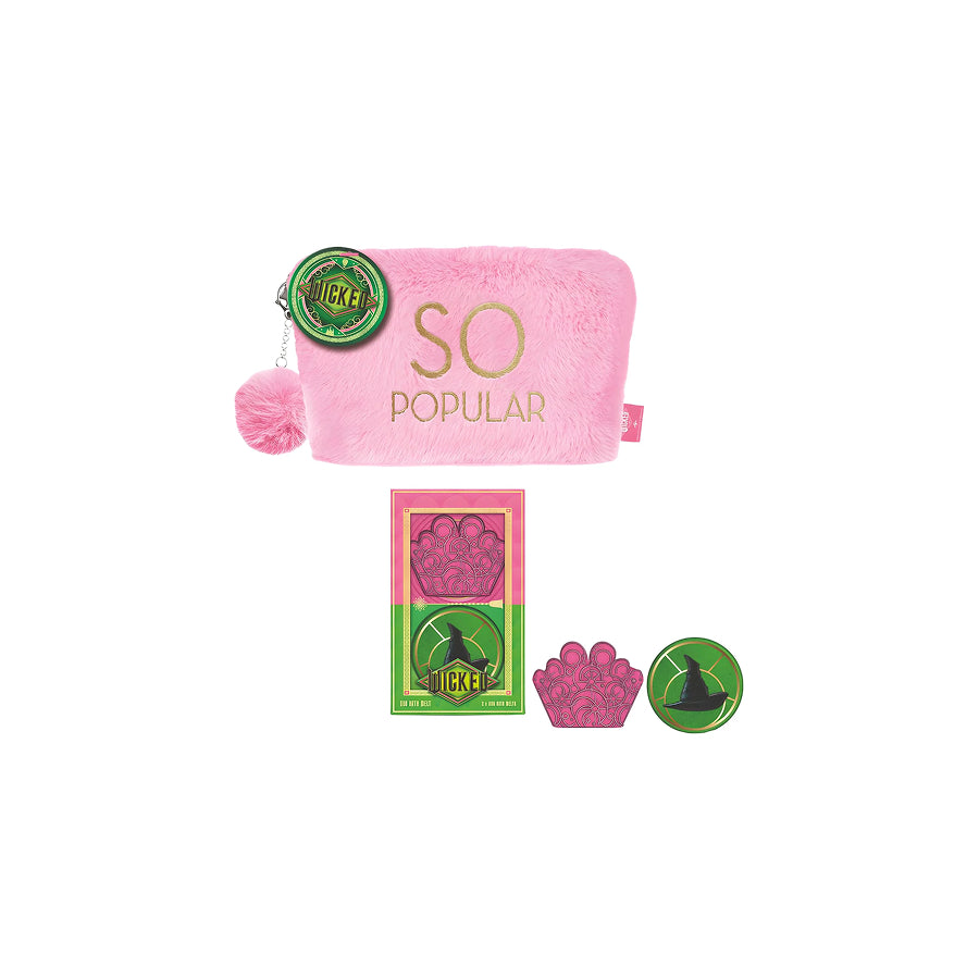 WICKED GLINDA COSMETIC BAG SHOWER GEL 150ML