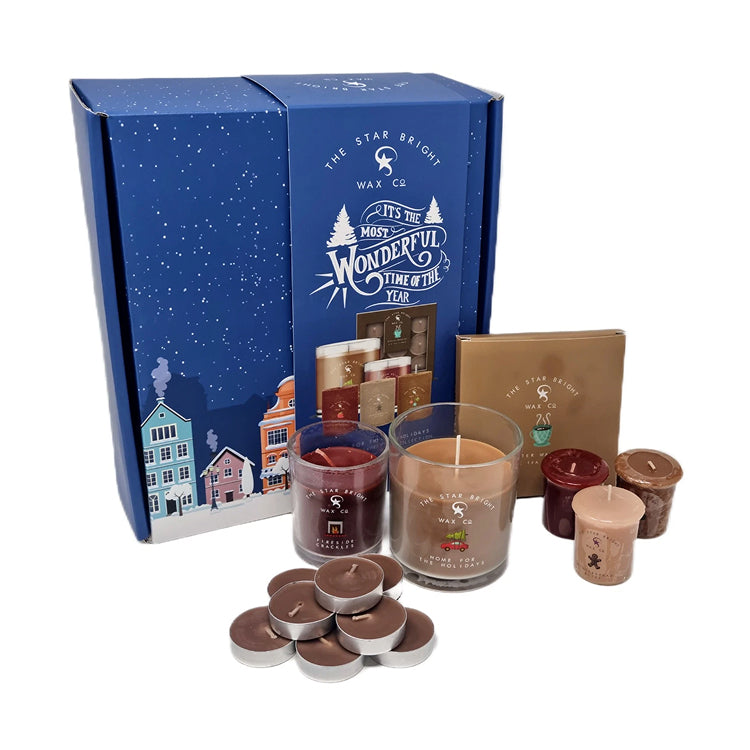 STAR BRIGHT- 9X9G TEALIGHT 3X49G VOTIVE 200G & 100G SCENTED CANDLES