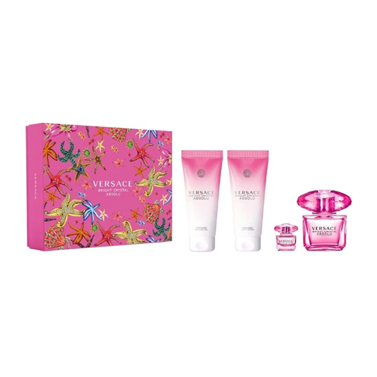 BRIGHT CRYSTAL ABSOLU EDP 90ML BODY LOTION 100ML & BAG