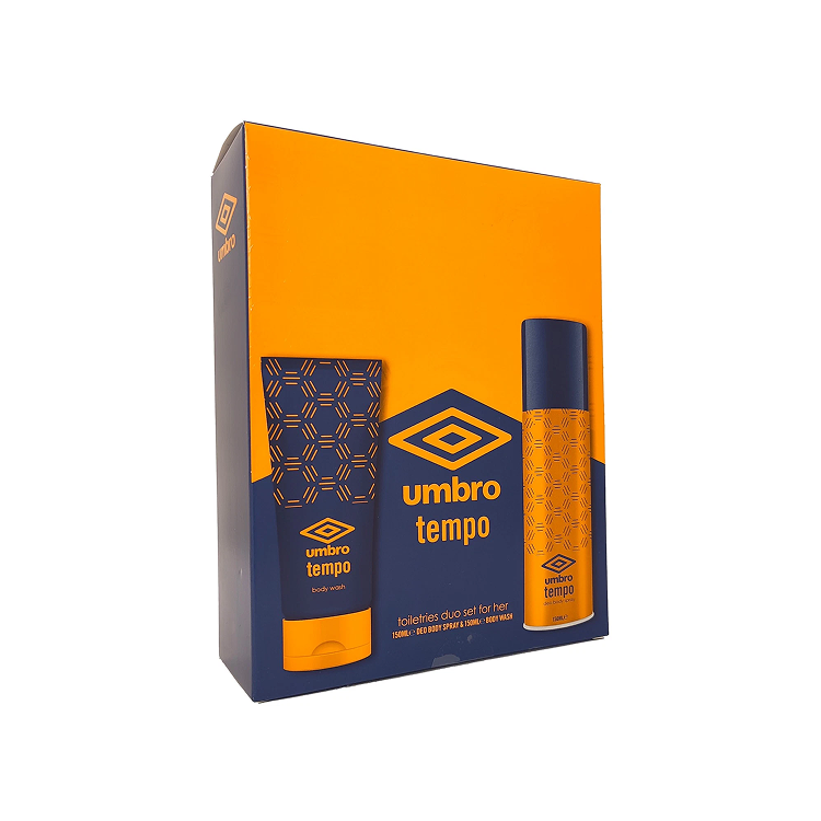 UMBRO VELOCITA BODY SPRAY 150ML AND BODY WASH 150ML