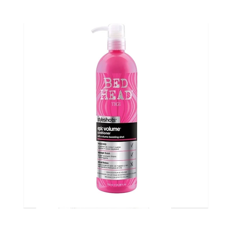 BED HEAD STYLESHOTS EPIC VOLUME CONDITIONER 750ML