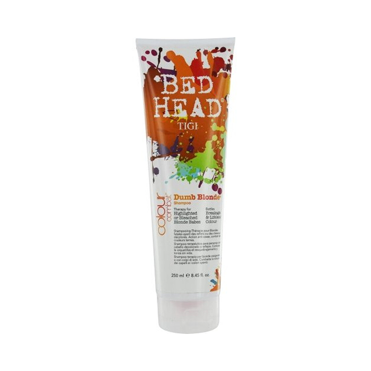 BED HEAD DUMB BLONDE SHAMPOO CHEMICALLY TREATED HAIR 250ML