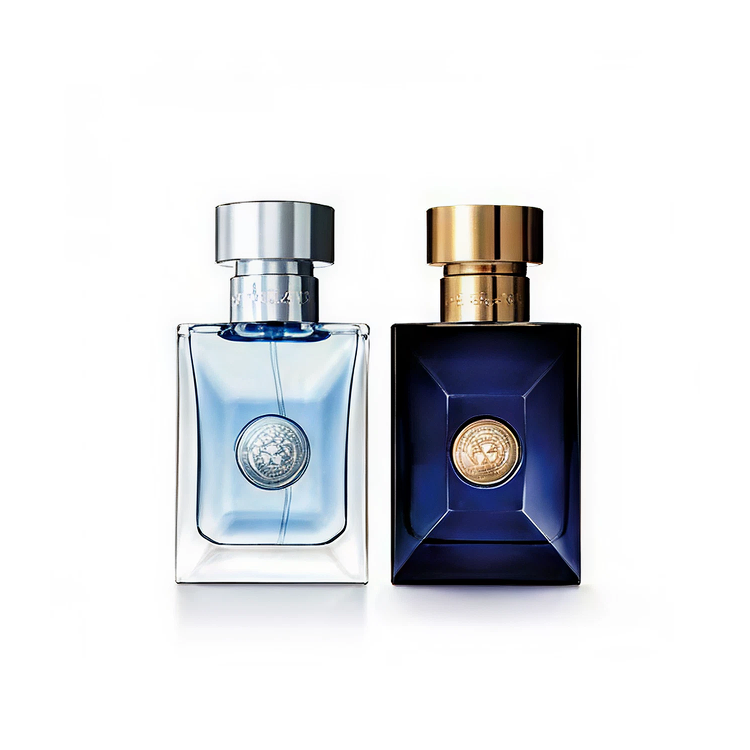 VERSACE DUO: 2 x EDT SPRAY 30ML (DYLAN BLUE + POUR HOMME)