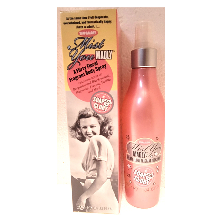 MIST YOU MADLY A FLORAL FLIRTY FRAGRANT BODY SPRAY 250ML