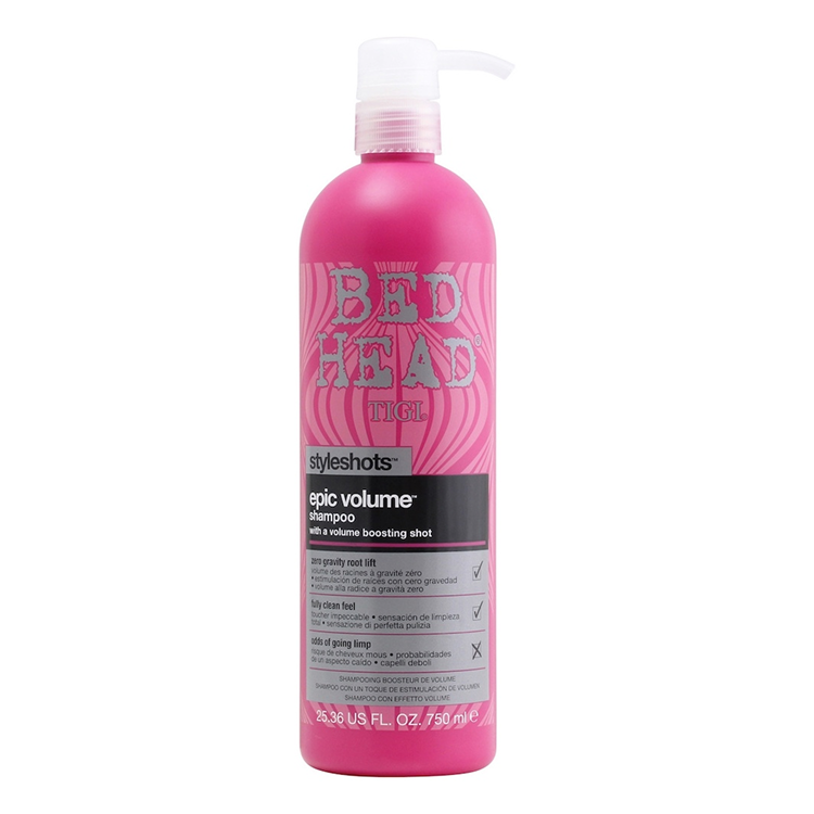 BED HEAD STYLESHOTS EPIC VOLUME SHAMPOO 750ML