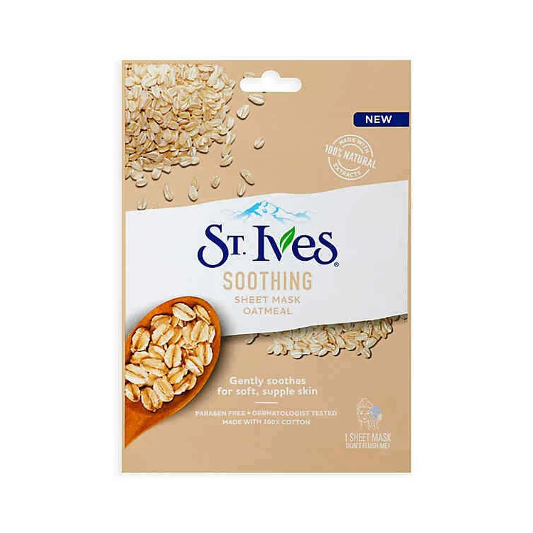ST IVES SHEET MASK SOOTHING OATMEAL 23ML