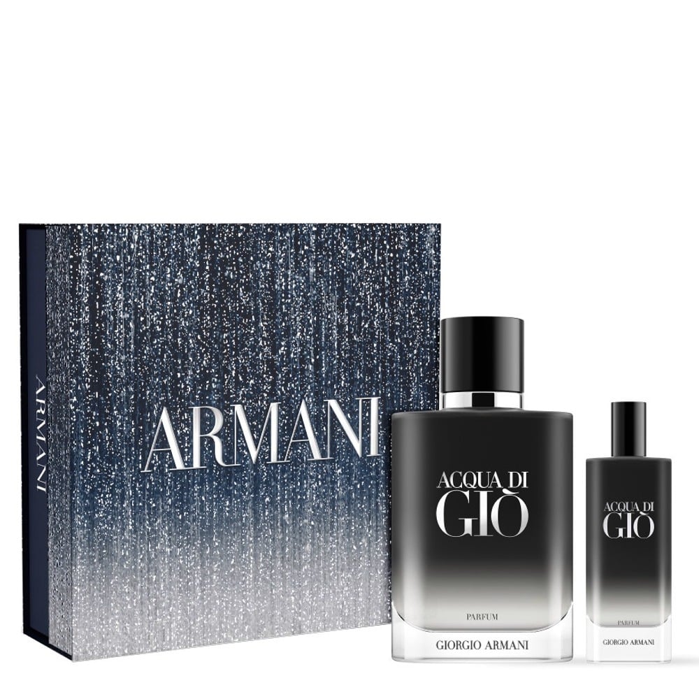 ARMANI ACQUA DI GIO SET: PARFUM 100ML + PARFUM 15ML