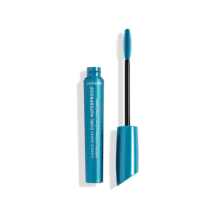 LUMENE CURL MASCARA WATERPROOF BLACK 8ML