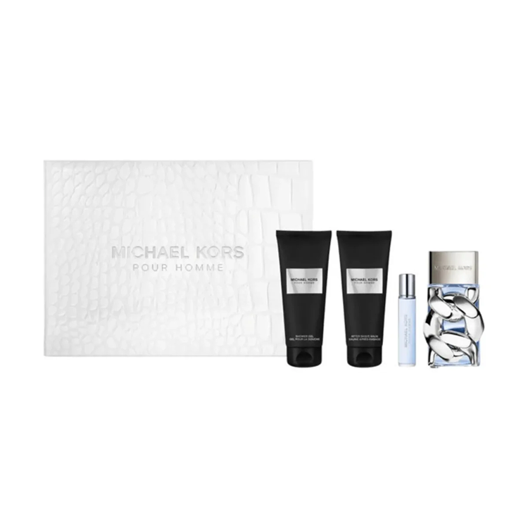 MICHAEL KORS HOMME SET: EDP 100ML + SHOWER GEL 100ML + AFTERSHAVE BALM 100ML +  EAU DE PARFUM 10ML