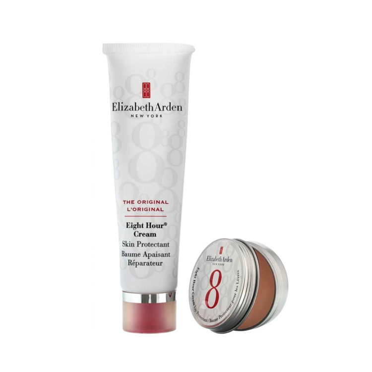 ARDEN 8 HOUR SET: LIP PROTECTANT BALM 13ML +  ORIGINAL SKIN PROTECTANT CREAM 50ML