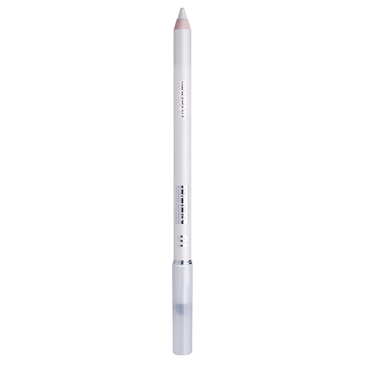 TRIPLE PURPOSE EYE PENCIL WHITE WITH SMUDGER 1.2G