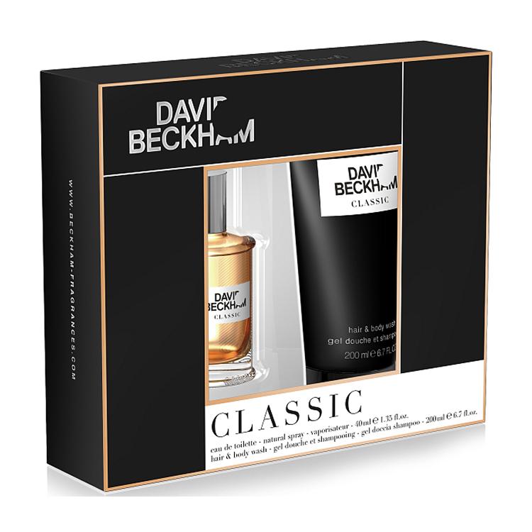 CLASSIC EDT SPRAY 40ML & HAIR & BODY WASH 200ML