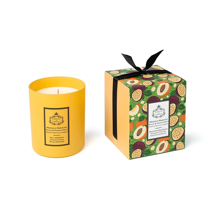 NATURA PEACH AND PASSION FRUIT CANDLE 180GR