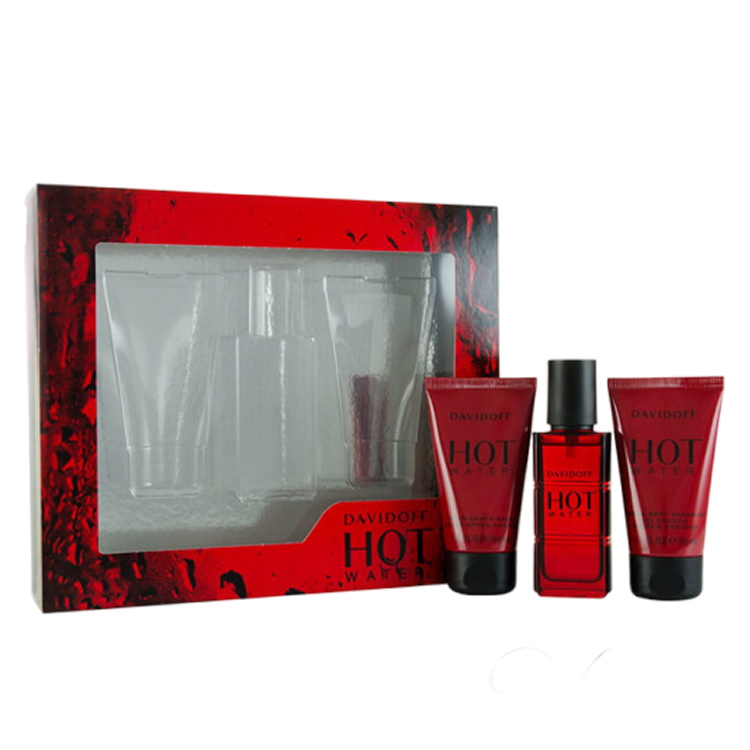 HOT WATER EDT SPRAY 30ML, ASB 50ML & SHOWER GEL 50ML