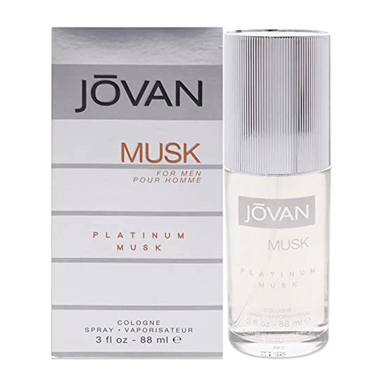JOVAN PLATINUM MUSK FOR MEN COLOGNE SPRAY 88ML