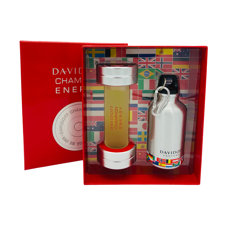 CHAMPION ENERGY EDT SPRAY 90ML & SPORTS FLASK