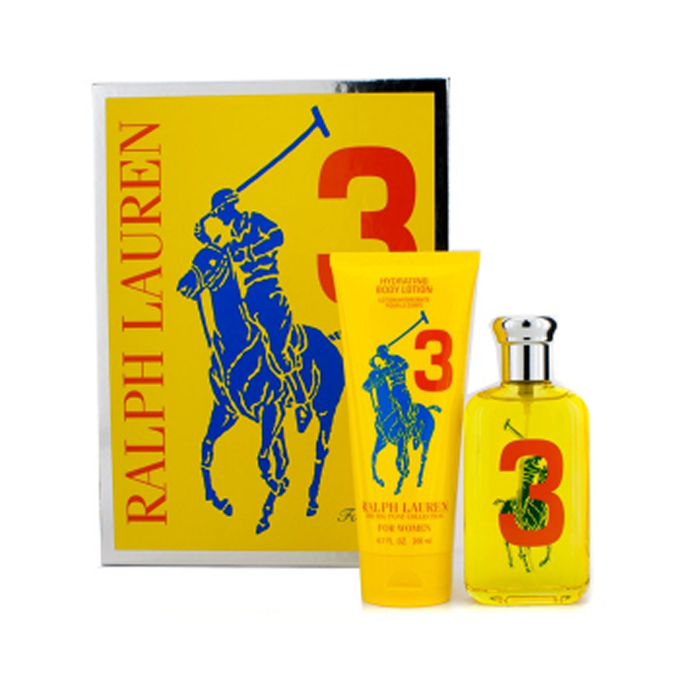 BIG PONY YELLOW WOMEN EDT SPRAY 100ML,B LOTION 200ML