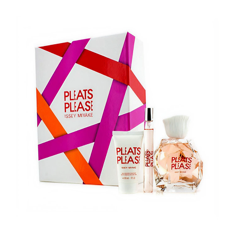 PLEATS PLEASE EDT SPRAY 100ML, 10ML & SHOWER GEL 30ML