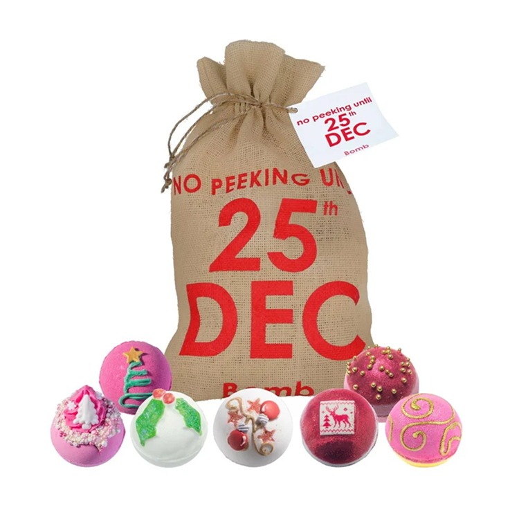 BOMB 25TH DECEMBER HESSIAN SACK