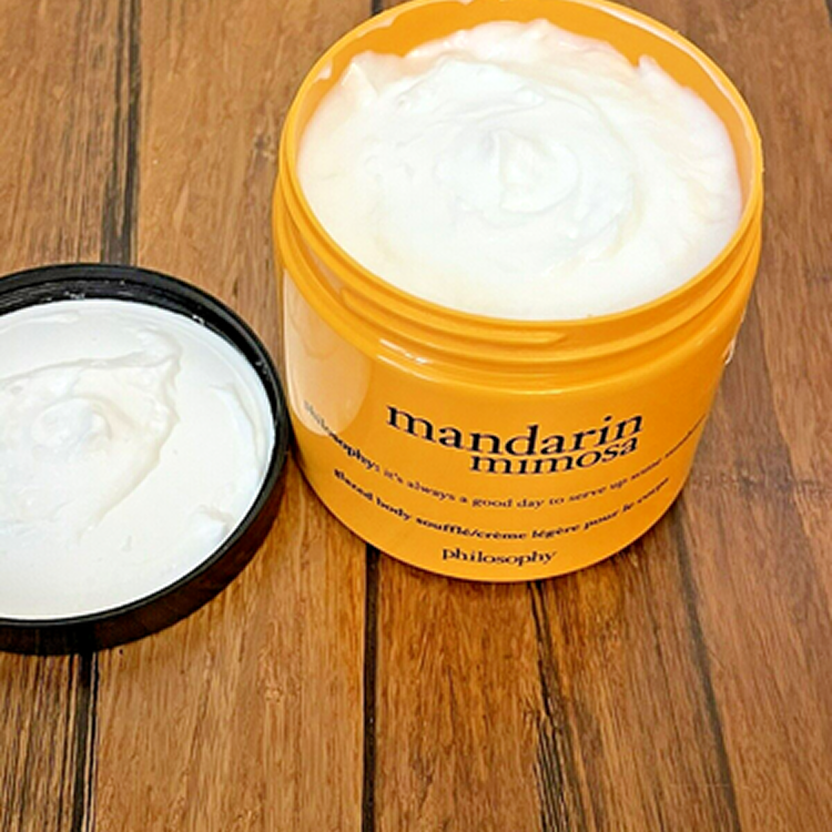 PHILOSOPHY MANDARIN MIMOSA BODY SOUFFLE 480ML IN JAR