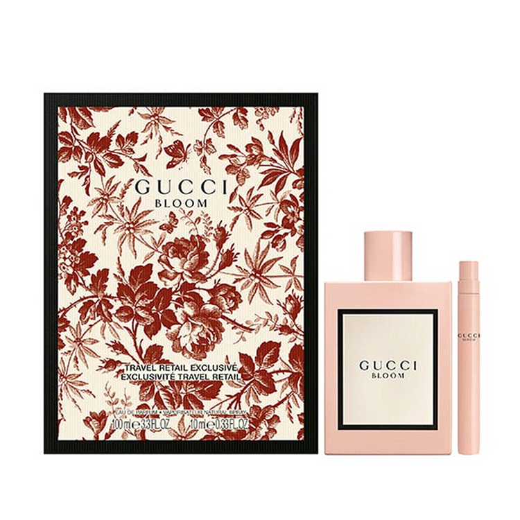 GUCCI BLOOM SET: EDP SPRAY 100ML + 10ML