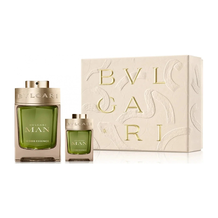 BULGARI MAN WOOD ESSENCE SET: EDP 100ML + EDP 15ML