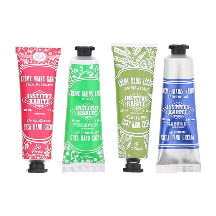 4PC IKP METAL BOX ROSE MILLE - 30ML SHEA HAND CREA