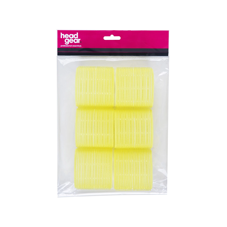 HAIR TOOLS JUMBO YELLOW 66MM