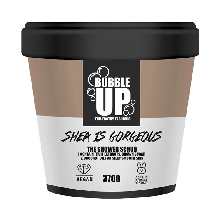 BUBBLE UP 6 X SHOWER SCRUB 400G - SHEA IS GORGEOUS