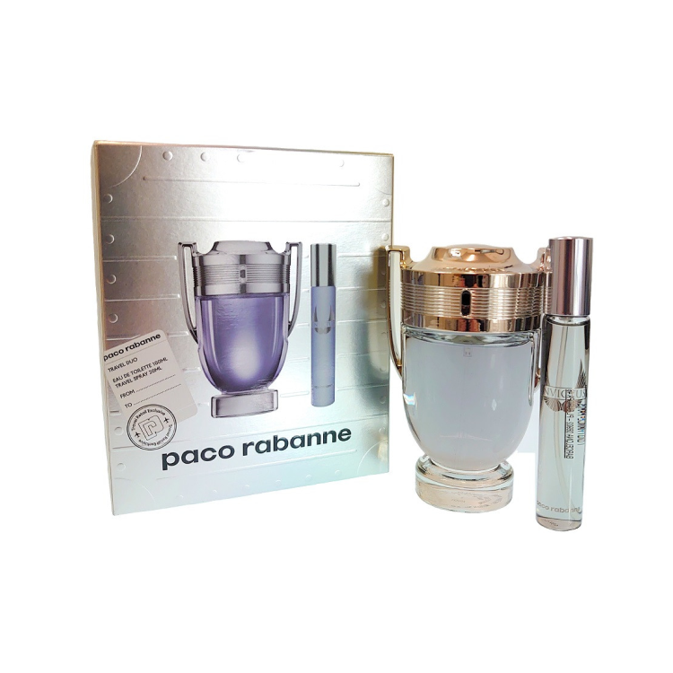 PACO RABANNE INVICTUS SET: EDT SPRAY 100ML + 20ML
