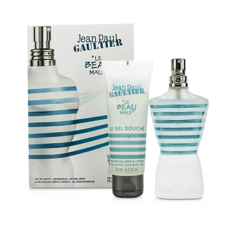 LE BEAU MALE EDT SPRAY 75ML & SHOWER GEL 75ML - TRAVEL SET